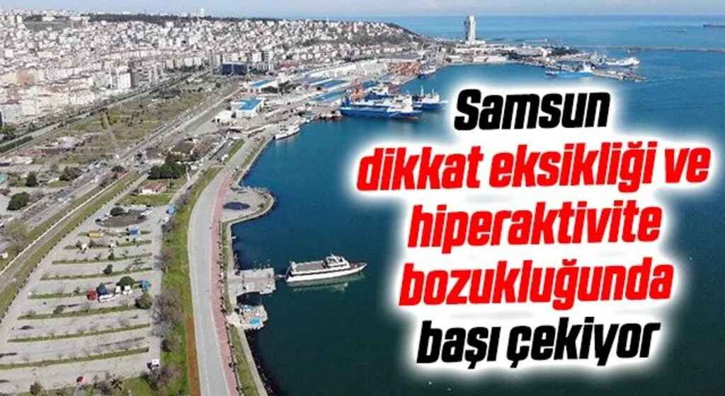 Samsun dikkat eksikliği ve hiperaktivite bozukluğunda başı çekiyor