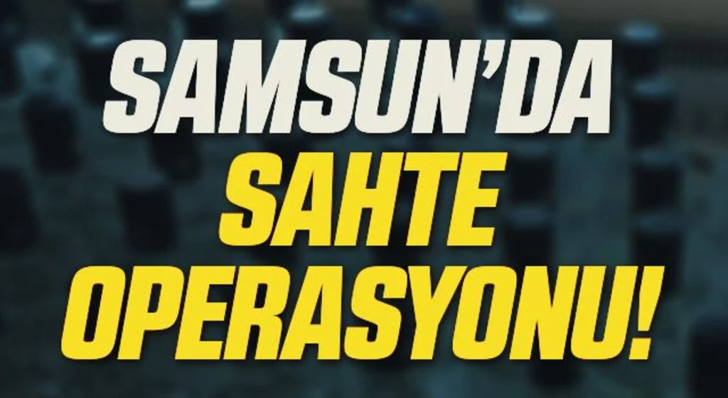 Samsun'da 2 bin 303 şişe içki aroması ile 95 şişe etil alkol ele geçirildi