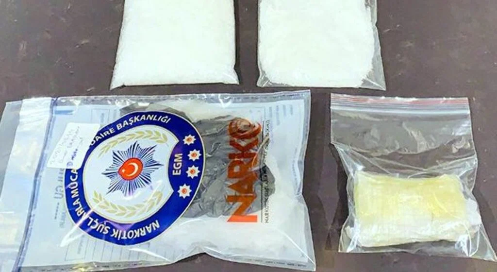 Samsun'da bir kişi 303 gram metamfetamin ile yakalandı
