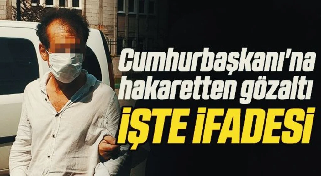 Samsun'da bir kişi Cumhurbaşkanı'na hakaretten gözaltına alındı