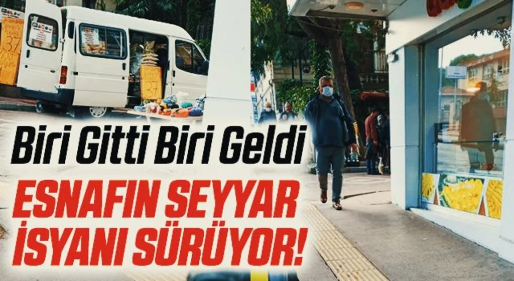 Samsun'da Esnafın seyyar isyanı sürüyor! Biri Gitti Biri Geldi