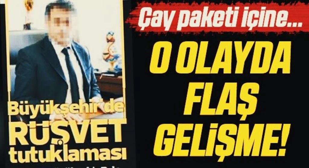 Samsun'da Rüşvetten Tutuklanan Daire Başkanında Flaş Gelişme!