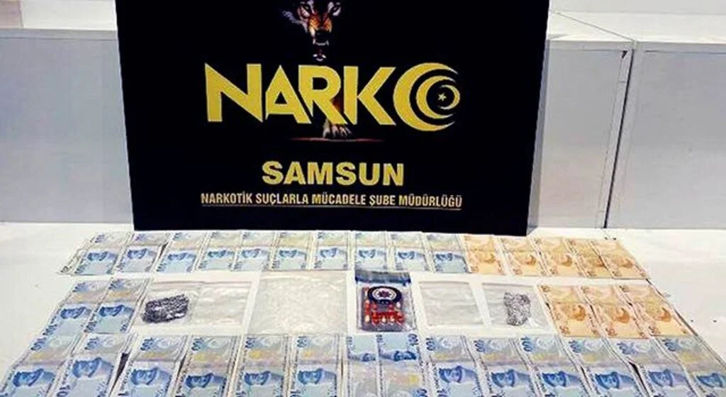 Samsun'da satışa hazır uyuşturucuyla yakalandı