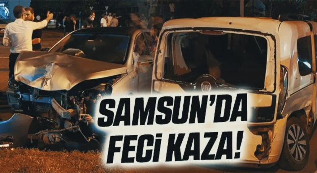 Samsun'da trafik kazası: 1 yaralı