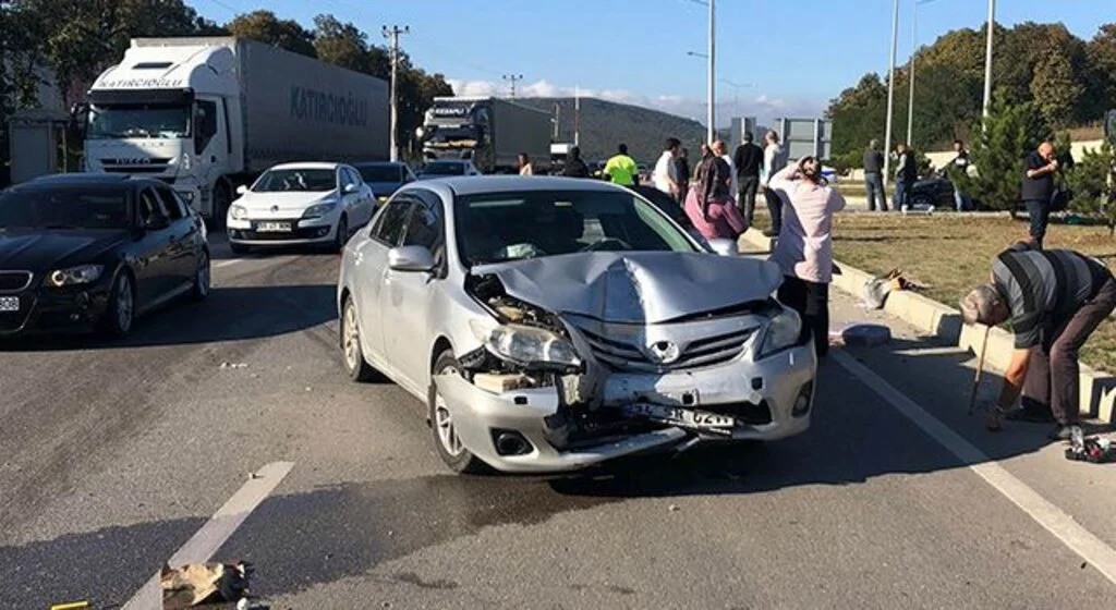 Samsun'da trafik kazası: 1 yaralı