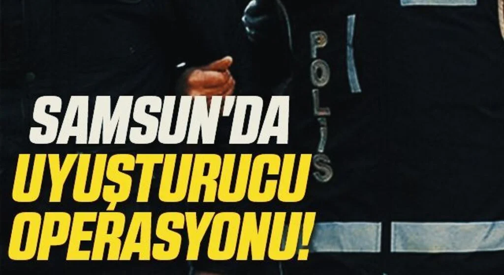 Samsun'da uyuşturucu operasyonlarında 13 şüpheli yakalandı