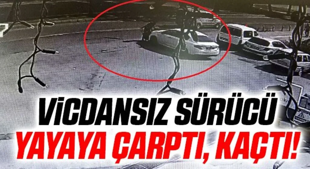 Samsun'da Yayaya Çarpıp Yoluna Devam Etti!