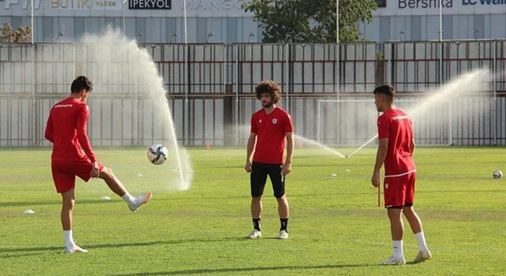Samsunspor'un İdman sahaları bakıma giriyor