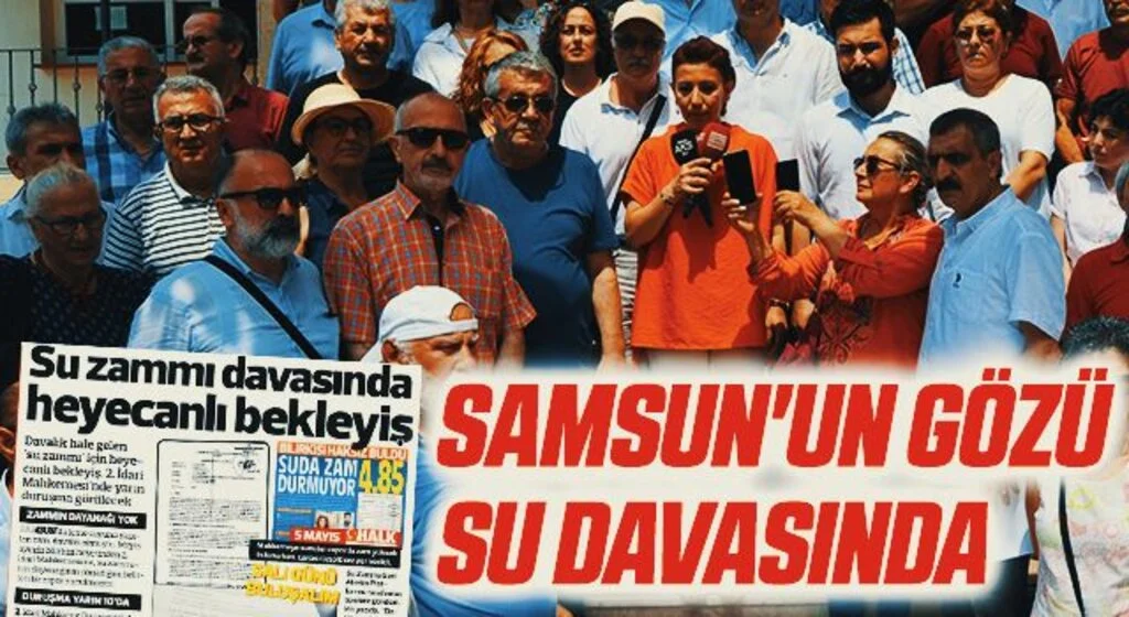 Samsun'un Gözü Su Davasında