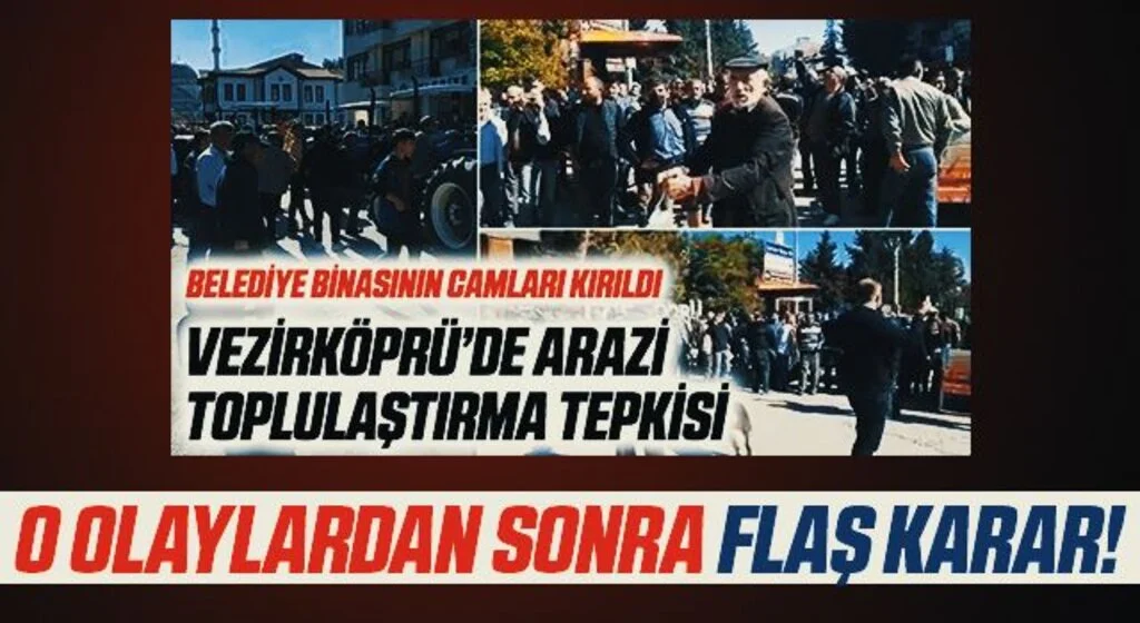 Vezirköprü'de Arazi Toplulaştırma Eyleminden Sonra Flaş Karar! 1 Yıl Süre Tanındı