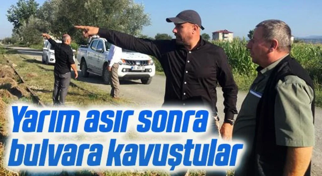 Yarım asır sonra bulvara kavuştular