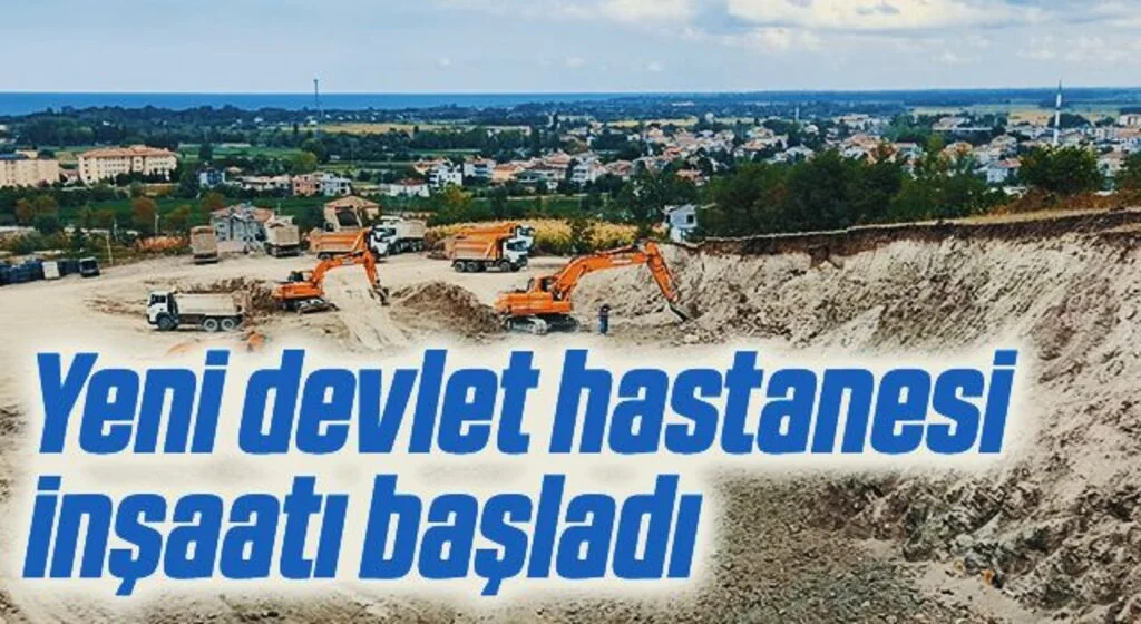 Yeni devlet hastanesi inşaatı başladı