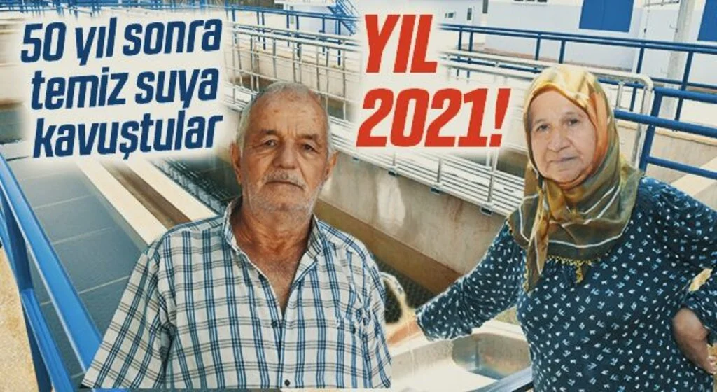 YIL 2021! Samsun'da 50 yıl sonra temiz suya kavuştular