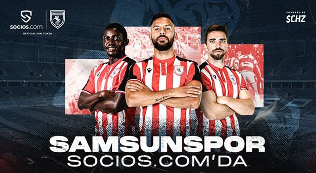 Yılport Samsunspor Socios.com'la Fan Token İş Birliği Yaptı