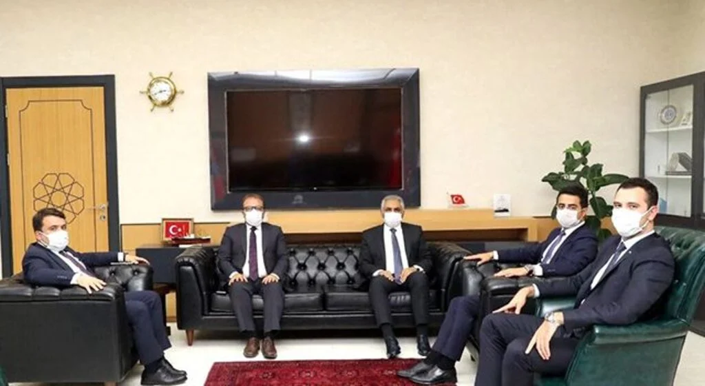 Ziyaret güvenlik  zirvesine dönüştü
