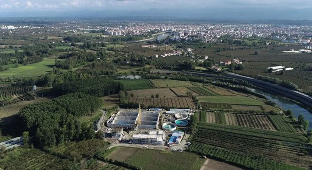 9,8 milyon euroluk atık su arıtma tesisinin yüzde 43’ü tamam