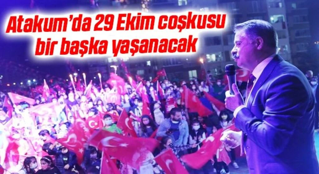 Atakum’da 29 Ekim coşkusu bir başka yaşanacak