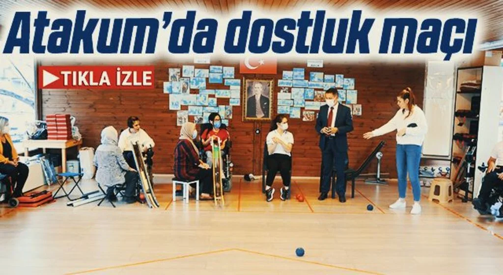 Atakum’da dostluk maçı