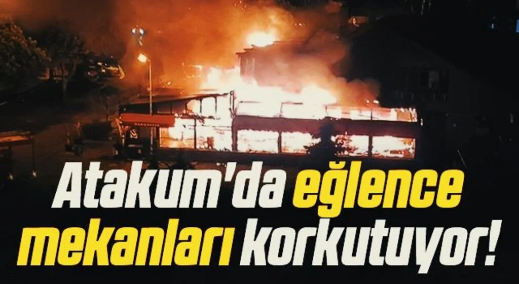 Atakum'da eğlence mekanları korkutuyor!