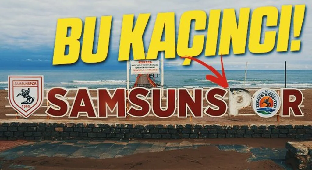 Atakum'da Samsunspor yazısına Bu Kaçıncı Saldırı!