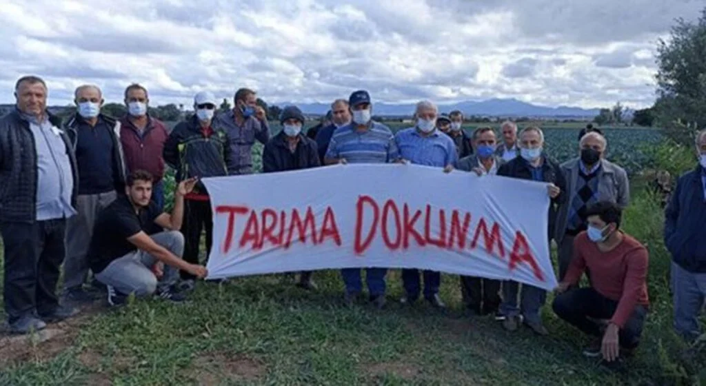 Bafra'da hal isyanı sürüyor