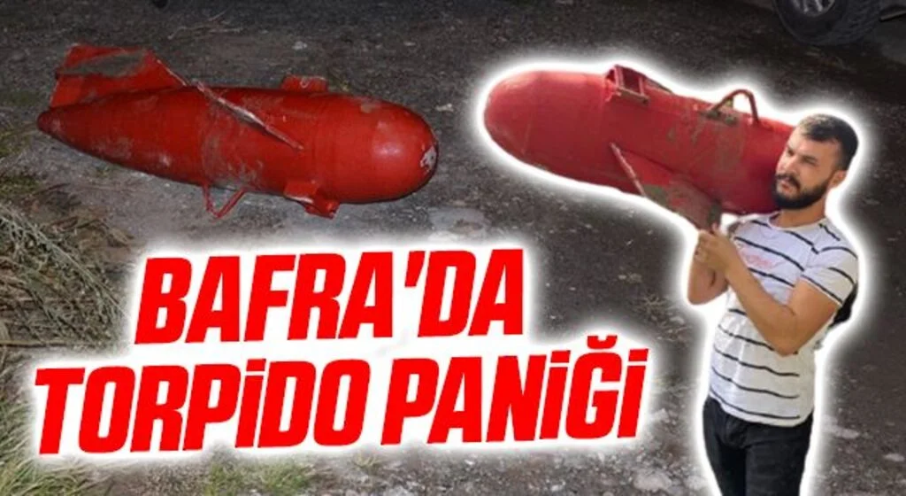 Bafra'da torpido paniği