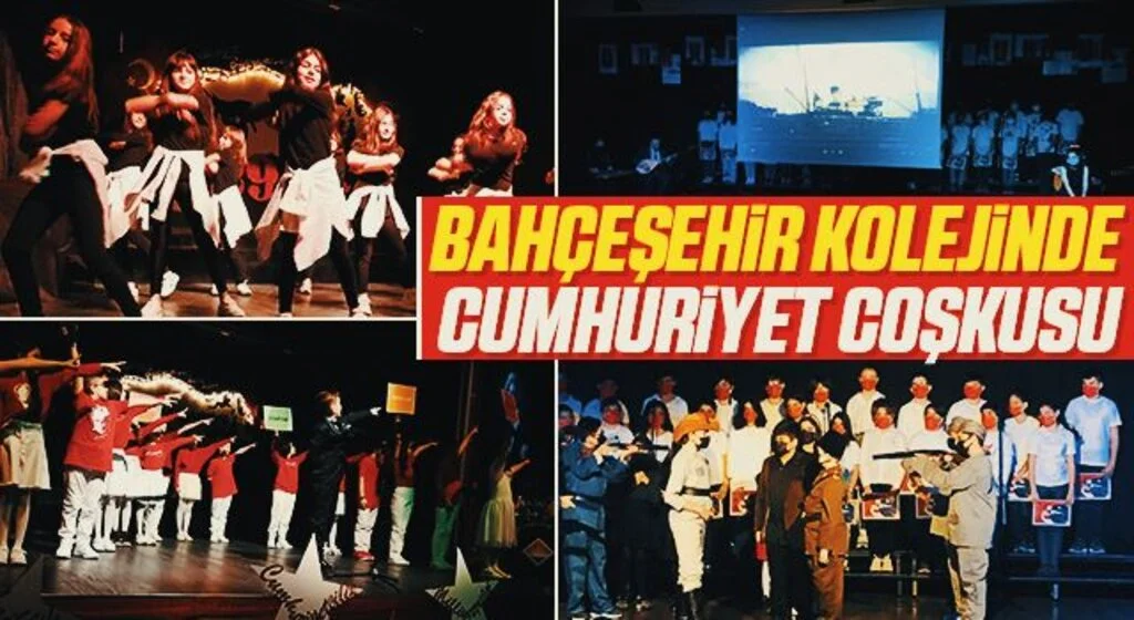 Bahçeşehir Kolejinde Cumhuriyet Coşkusu