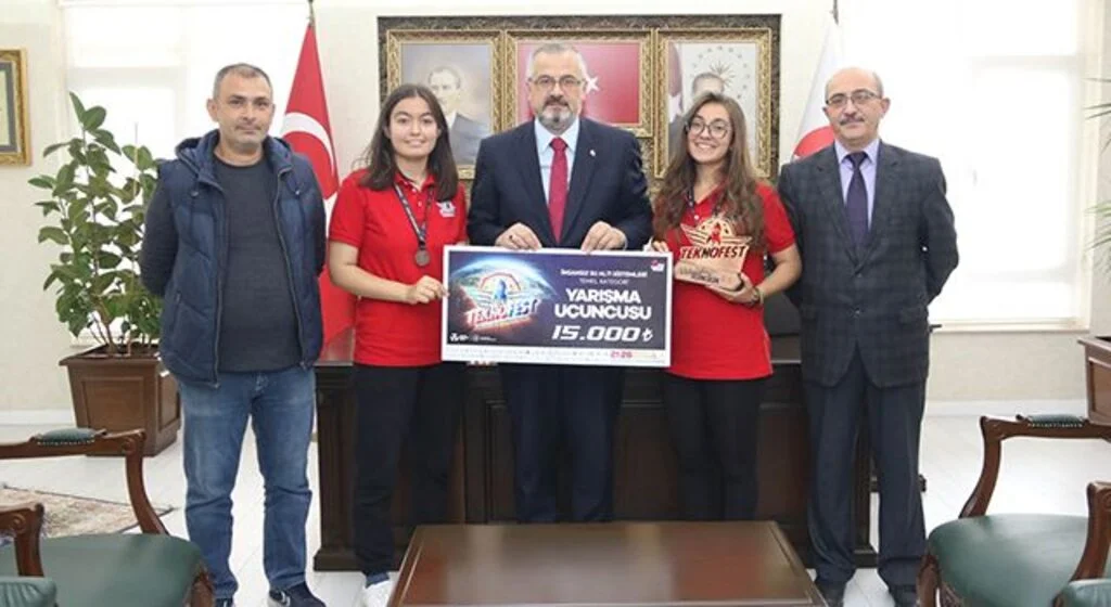 Başkan Kılıç'tan Bafra’nın gururlarına altın