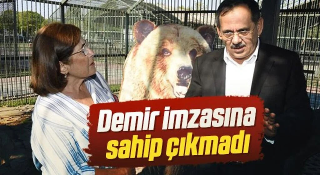 Başkan Mustafa Demir İmzasına Sahip Çıkmadı