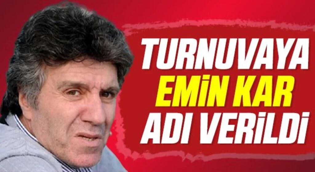 Canik’te futbol heyecanı: Turnuvaya “Emin Kar” adı verildi