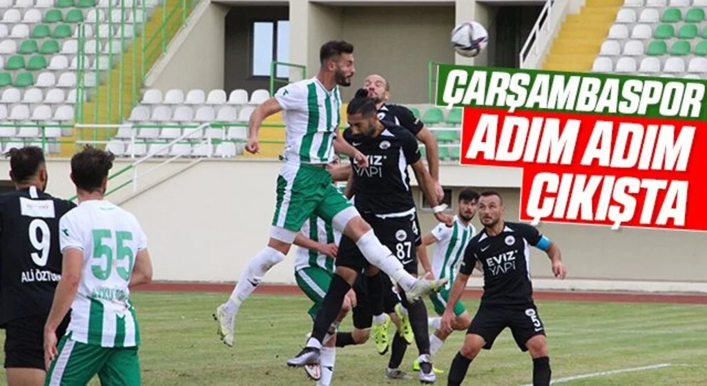 Çarşambaspor Adım Adım Çıkışta