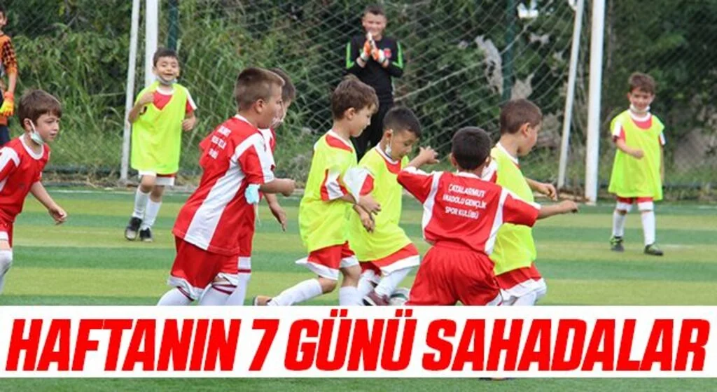 Çatalarmut Anadolu Gençlikspor Haftanın 7 Günü Sahada