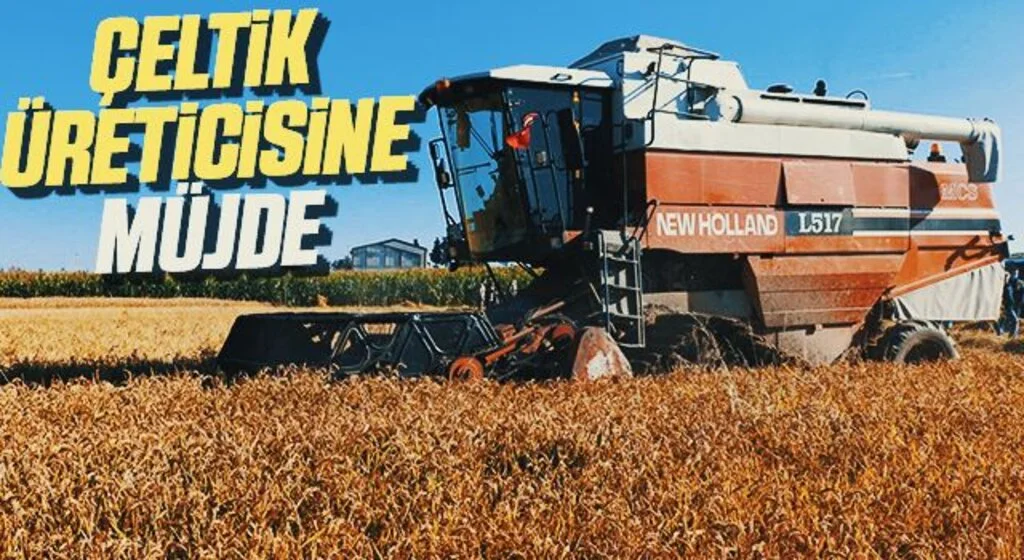 Çeltik üreticisine müjde