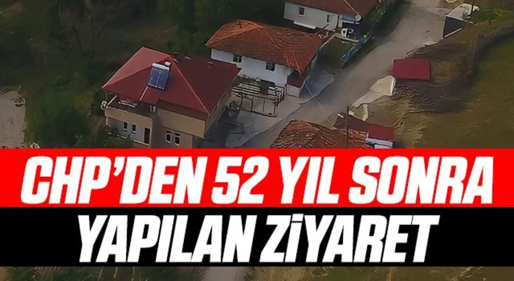 CHP'den Kavak'a 52 yıl sonra yapılan ziyaret