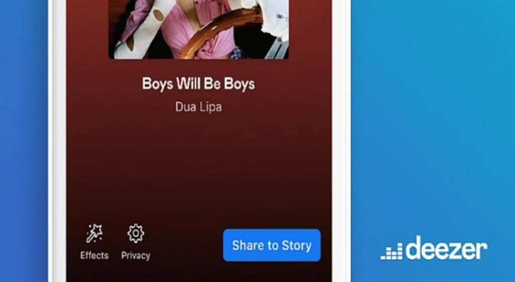 Deezer’a Facebook hikayelerde paylaşma özelliği geldi