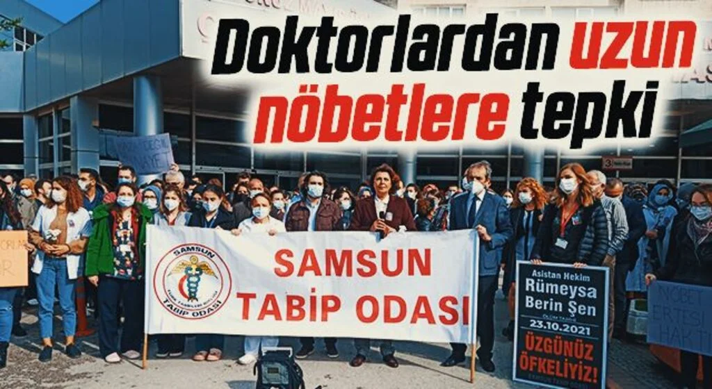 Doktorlardan uzun nöbetlere tepki
