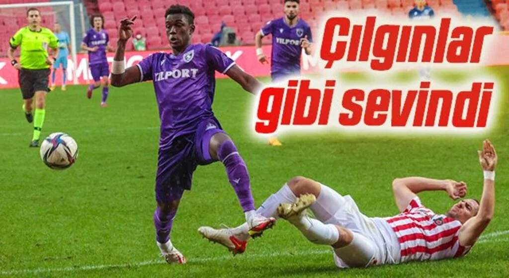 Elhadj Bah Çılgınlar gibi sevindi