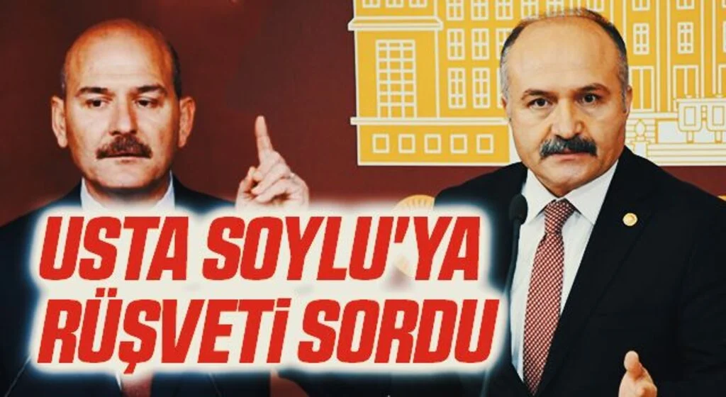 Erhan Usta Süleyman Soylu'ya rüşveti sordu 