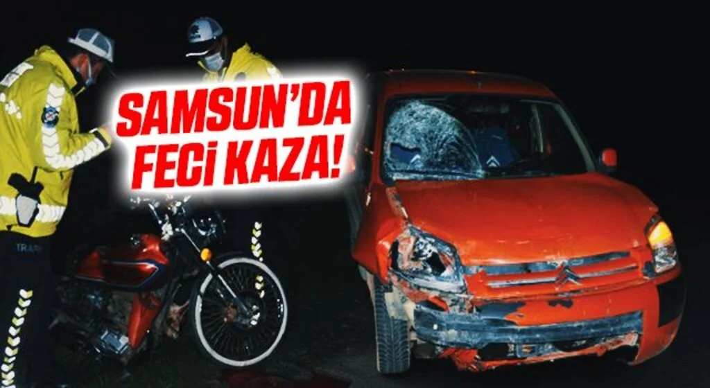 Hafif ticari araçla çarpışan motosiklet sürücüsü ağır yaralandı