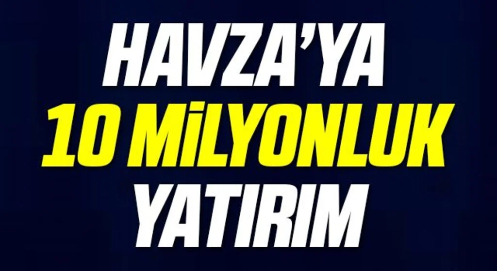 Havza OSB’ye 10 milyon liralık yatırım