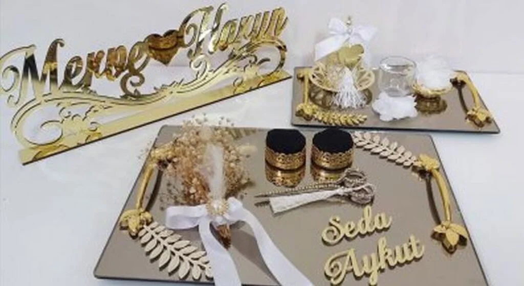 Hayaller Dükkanı Nişan Tepsileri