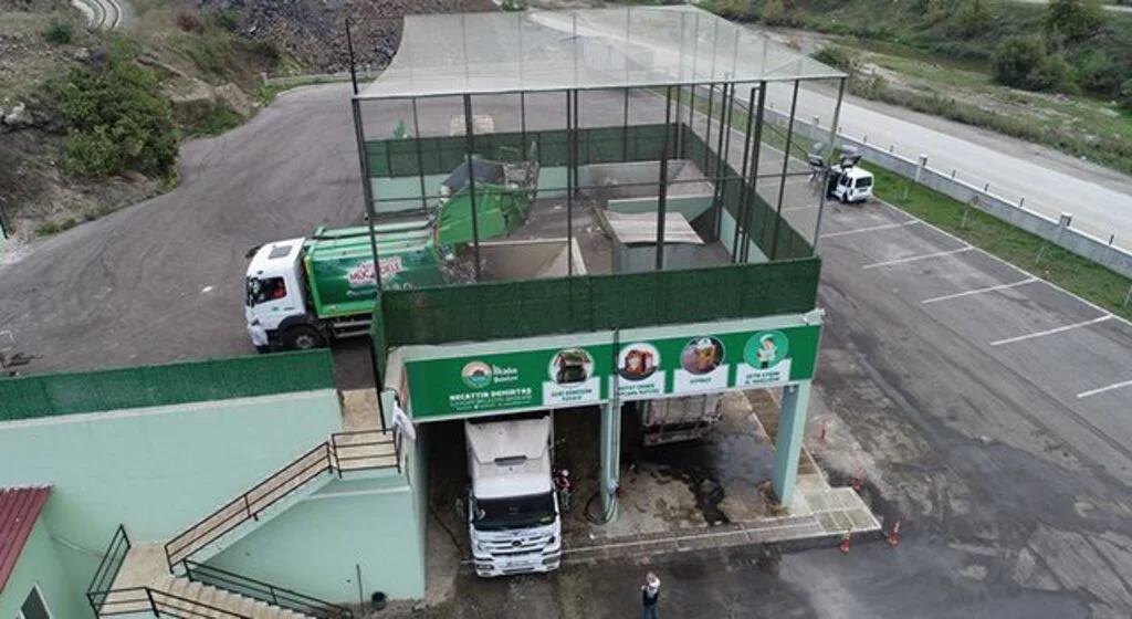 İlkadım'a modern çöp transfer istasyonu