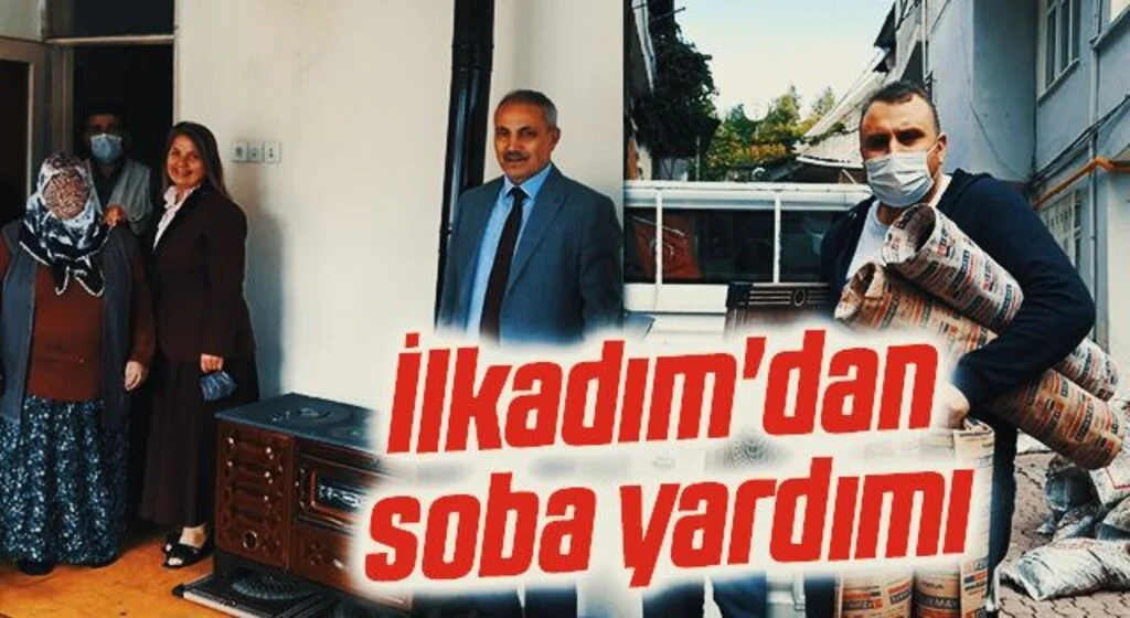 İlkadım'dan soba yardımı
