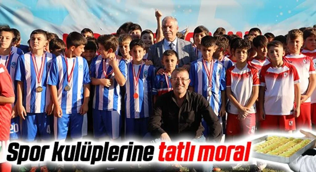 İlkadım’dan spor kulüplerine tatlı moral