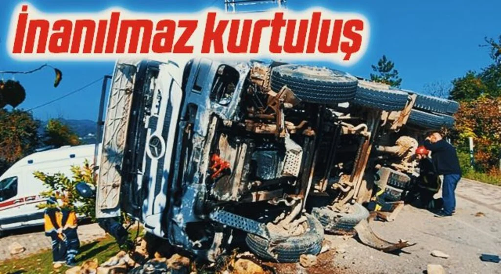 İnanılmaz kurtuluş