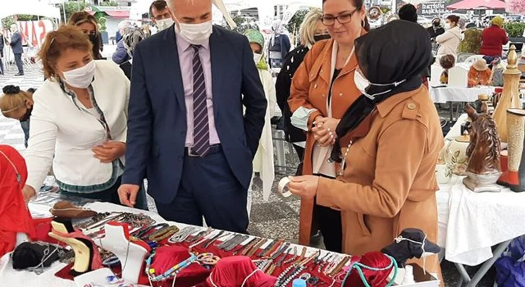 Kadınların el emeği festivale dönüştü