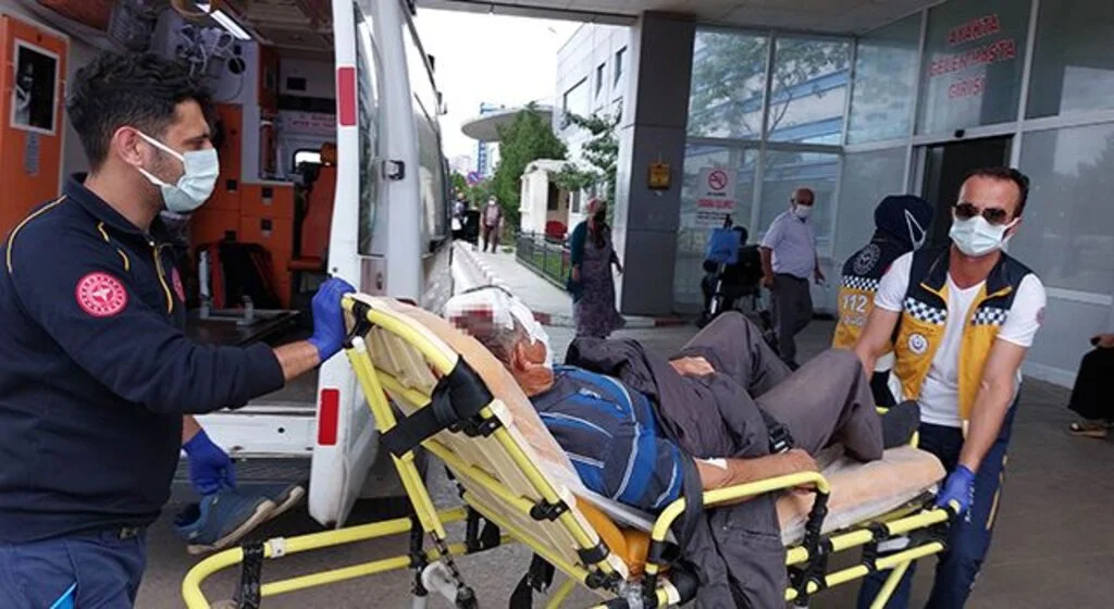 Mısır ayıklama makinesi hastanelik etti