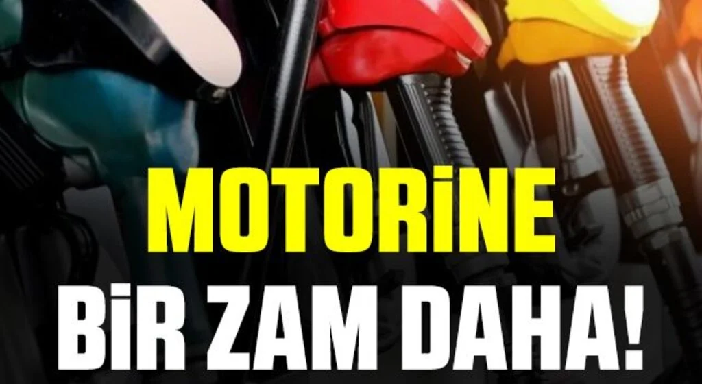 Motorine bir zam daha geliyor