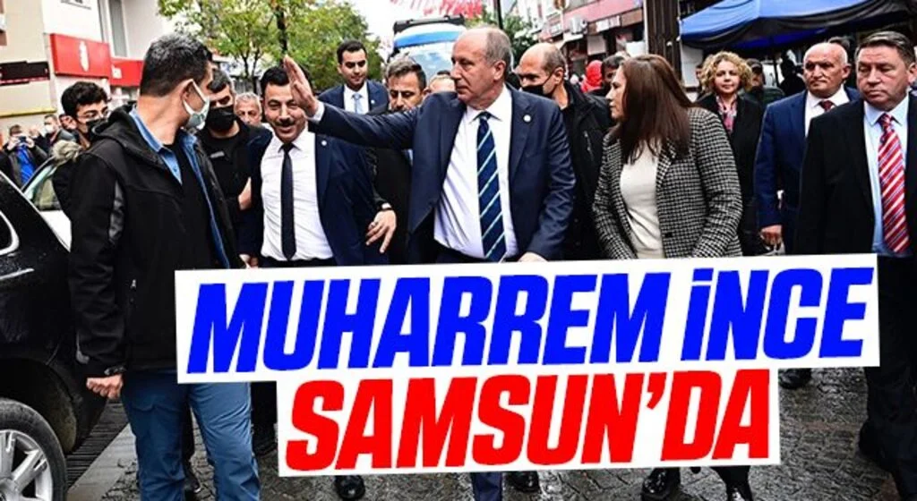 Muharrem İnce Samsun'da: Benim anketim firmalar değil sokaklar