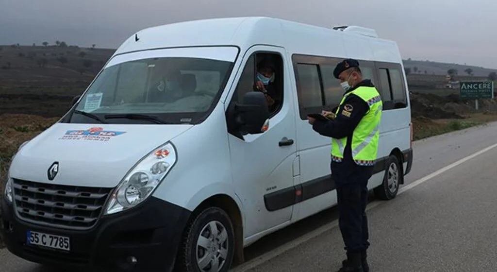 Okul servisleri denetlendi